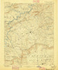 Hillsville Virginia Historical topographic map, 1:125000 scale, 30 X 30 Minute, Year 1896
