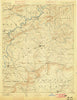 Hillsville Virginia Historical topographic map, 1:125000 scale, 30 X 30 Minute, Year 1896