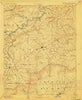 Hillsville Virginia Historical topographic map, 1:125000 scale, 30 X 30 Minute, Year 1896