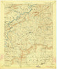 Hillsville Virginia Historical topographic map, 1:125000 scale, 30 X 30 Minute, Year 1896