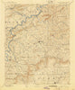 Hillsville Virginia Historical topographic map, 1:125000 scale, 30 X 30 Minute, Year 1896