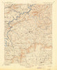 Hillsville Virginia Historical topographic map, 1:125000 scale, 30 X 30 Minute, Year 1896
