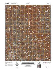 Hillsville Virginia Historical topographic map, 1:24000 scale, 7.5 X 7.5 Minute, Year 2010