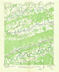 Hilton Virginia Historical topographic map, 1:24000 scale, 7.5 X 7.5 Minute, Year 1935