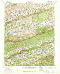Hilton Virginia Historical topographic map, 1:24000 scale, 7.5 X 7.5 Minute, Year 1938