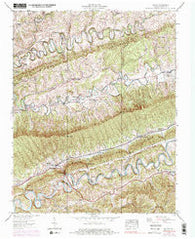Hilton Virginia Historical topographic map, 1:24000 scale, 7.5 X 7.5 Minute, Year 1938