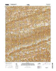 Hiltons Virginia Current topographic map, 1:24000 scale, 7.5 X 7.5 Minute, Year 2016