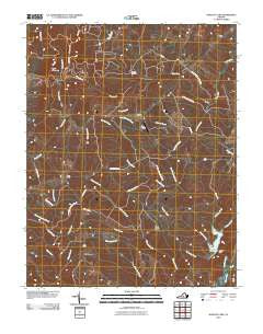 Holiday Lake Virginia Historical topographic map, 1:24000 scale, 7.5 X 7.5 Minute, Year 2010