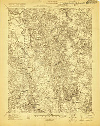 Homeville Virginia Historical topographic map, 1:48000 scale, 15 X 15 Minute, Year 1919