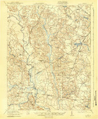 Homeville Virginia Historical topographic map, 1:62500 scale, 15 X 15 Minute, Year 1920
