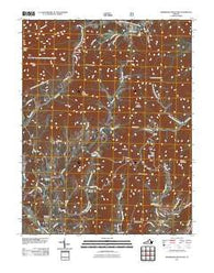 Horseshoe Mountain Virginia Historical topographic map, 1:24000 scale, 7.5 X 7.5 Minute, Year 2011