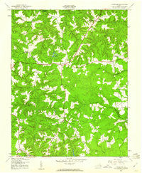 Howertons Virginia Historical topographic map, 1:24000 scale, 7.5 X 7.5 Minute, Year 1944