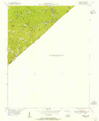 Hurley Virginia Historical topographic map, 1:24000 scale, 7.5 X 7.5 Minute, Year 1954