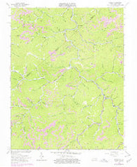 Hurley Virginia Historical topographic map, 1:24000 scale, 7.5 X 7.5 Minute, Year 1963