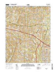 Hylas Virginia Current topographic map, 1:24000 scale, 7.5 X 7.5 Minute, Year 2016