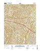 Hylas Virginia Current topographic map, 1:24000 scale, 7.5 X 7.5 Minute, Year 2016