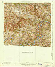 Independence Virginia Historical topographic map, 1:62500 scale, 15 X 15 Minute, Year 1933