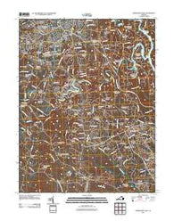 Independent Hill Virginia Historical topographic map, 1:24000 scale, 7.5 X 7.5 Minute, Year 2011