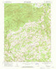 Indian Valley Virginia Historical topographic map, 1:24000 scale, 7.5 X 7.5 Minute, Year 1968