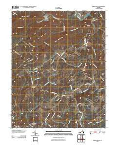 Indian Valley Virginia Historical topographic map, 1:24000 scale, 7.5 X 7.5 Minute, Year 2010