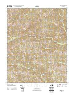 Ingram Virginia Historical topographic map, 1:24000 scale, 7.5 X 7.5 Minute, Year 2013