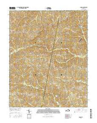 Ingram Virginia Current topographic map, 1:24000 scale, 7.5 X 7.5 Minute, Year 2016