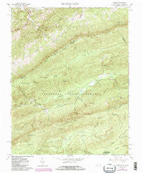 Interior Virginia Historical topographic map, 1:24000 scale, 7.5 X 7.5 Minute, Year 1965