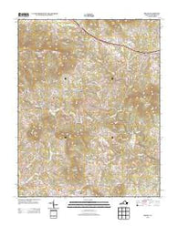 Irving Virginia Historical topographic map, 1:24000 scale, 7.5 X 7.5 Minute, Year 2013