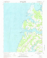 Jamesville Virginia Historical topographic map, 1:24000 scale, 7.5 X 7.5 Minute, Year 1968