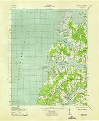 Jamesville Virginia Historical topographic map, 1:31680 scale, 7.5 X 7.5 Minute, Year 1943
