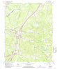 Jarratt Virginia Historical topographic map, 1:24000 scale, 7.5 X 7.5 Minute, Year 1966