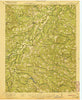 Jarratt Virginia Historical topographic map, 1:62500 scale, 15 X 15 Minute, Year 1919