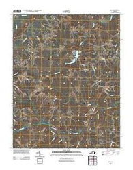 Java Virginia Historical topographic map, 1:24000 scale, 7.5 X 7.5 Minute, Year 2011