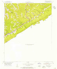 Jenkins East Kentucky Historical topographic map, 1:24000 scale, 7.5 X 7.5 Minute, Year 1954