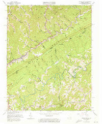 Jenkins East Kentucky Historical topographic map, 1:24000 scale, 7.5 X 7.5 Minute, Year 1963