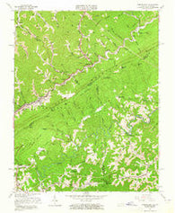 Jenkins East Kentucky Historical topographic map, 1:24000 scale, 7.5 X 7.5 Minute, Year 1963