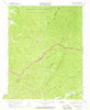 Jerrys Run Virginia Historical topographic map, 1:24000 scale, 7.5 X 7.5 Minute, Year 1966