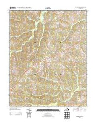 Jetersville Virginia Historical topographic map, 1:24000 scale, 7.5 X 7.5 Minute, Year 2013