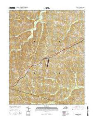 Jetersville Virginia Current topographic map, 1:24000 scale, 7.5 X 7.5 Minute, Year 2016