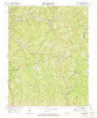 Jewell Ridge Virginia Historical topographic map, 1:24000 scale, 7.5 X 7.5 Minute, Year 1968