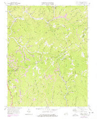 Jewell Ridge Virginia Historical topographic map, 1:24000 scale, 7.5 X 7.5 Minute, Year 1968