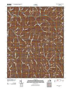Jewell Ridge Virginia Historical topographic map, 1:24000 scale, 7.5 X 7.5 Minute, Year 2010