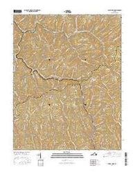 Jewell Ridge Virginia Current topographic map, 1:24000 scale, 7.5 X 7.5 Minute, Year 2016