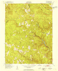 Joplin Virginia Historical topographic map, 1:24000 scale, 7.5 X 7.5 Minute, Year 1951
