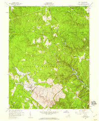 Joplin Virginia Historical topographic map, 1:24000 scale, 7.5 X 7.5 Minute, Year 1957