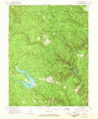 Joplin Virginia Historical topographic map, 1:24000 scale, 7.5 X 7.5 Minute, Year 1966