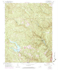 Joplin Virginia Historical topographic map, 1:24000 scale, 7.5 X 7.5 Minute, Year 1966