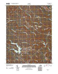 Joplin Virginia Historical topographic map, 1:24000 scale, 7.5 X 7.5 Minute, Year 2010