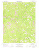Keen Mountain Virginia Historical topographic map, 1:24000 scale, 7.5 X 7.5 Minute, Year 1968