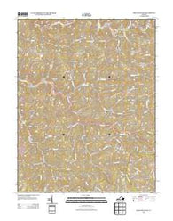Keen Mountain Virginia Historical topographic map, 1:24000 scale, 7.5 X 7.5 Minute, Year 2013